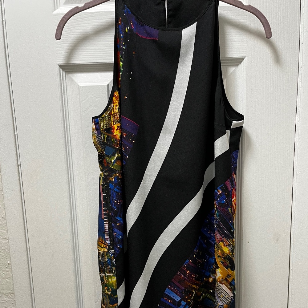 Clover Canyon mod print mini dress